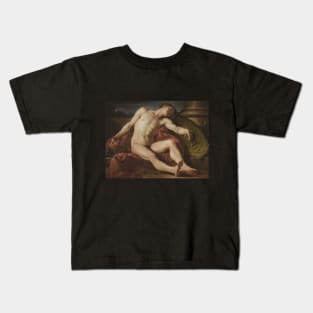 Death of a Gladiator - Jean-Simon Berthélemy Kids T-Shirt